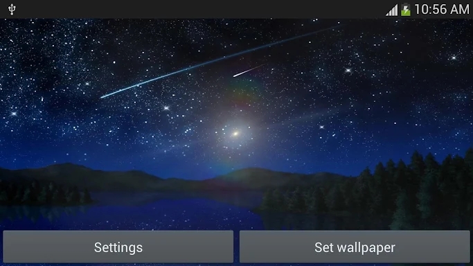 Meteors star firefly Wallpaper screenshots