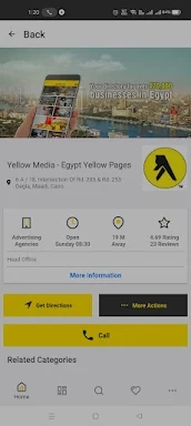 Egypt Yellow Pages screenshots
