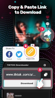 HD Tik Downloader No Watermark screenshots