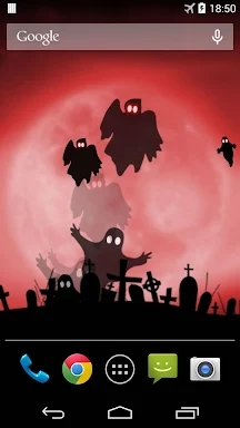 Halloween Ghost Live Wallpaper screenshots