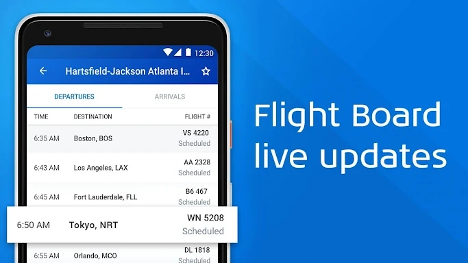 The Flight Tracker screenshots