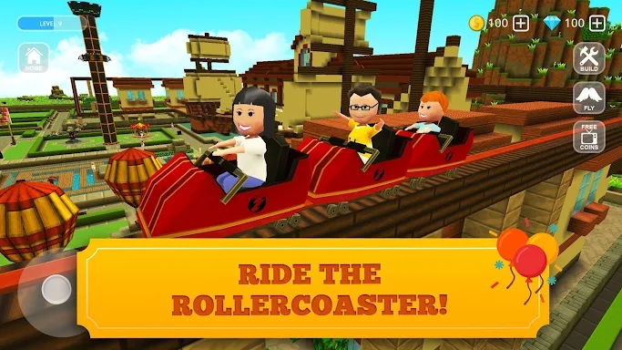 Roller Coaster Craft screenshots
