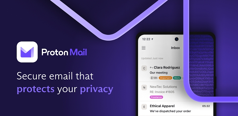 Proton Mail: Encrypted Email screenshots