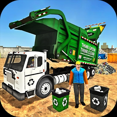 Trash Dump Truck Driver Game screenshots