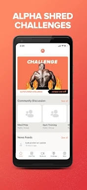 Alpha Shred Fitness Challenge screenshots