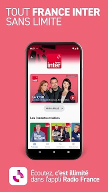 France Inter - radio, actus screenshots