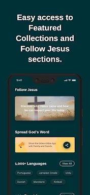 Gideon Bible App screenshots