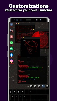 Ubuntu Launcher screenshots