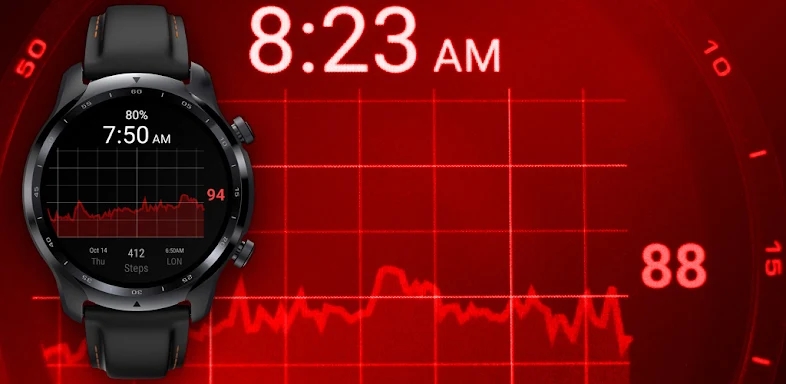 Heart Rate Watch Face screenshots