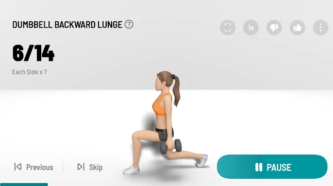 Dumbbell Workout at Home screenshots