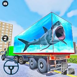 Sea Animal Transport Truck 3D