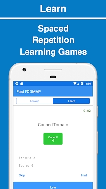 Fast FODMAP Lookup & Learn screenshots