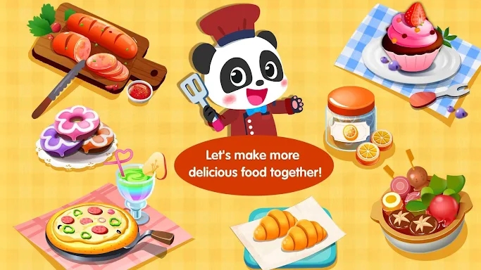 Little Panda's Food Cooking screenshots