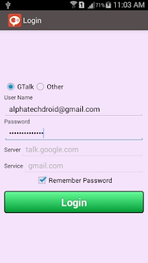 Chat for Google Talk And Xmpp screenshots