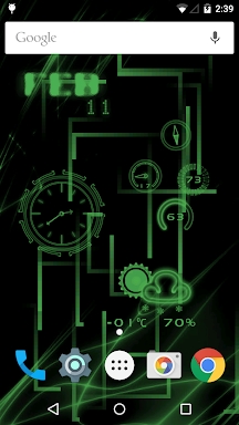 NeonClock legacy Livewallpaper screenshots