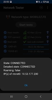 Network Tester screenshots