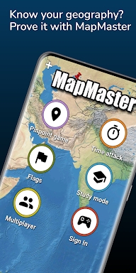 MapMaster - Geography game screenshots