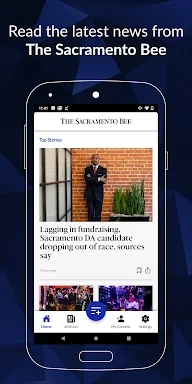 The Sacramento Bee newspaper screenshots