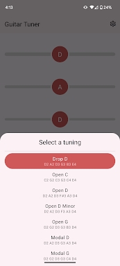 Guitar Tuner: Pro tuning app screenshots