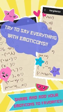 Kaomoji - Japanese Emoticons screenshots