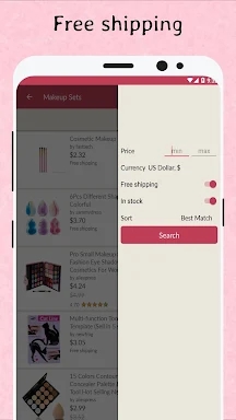Сheap makeup shopping. Online cosmetics outlet screenshots