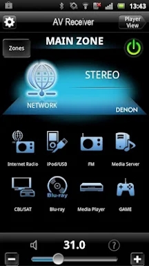 Denon Remote App screenshots