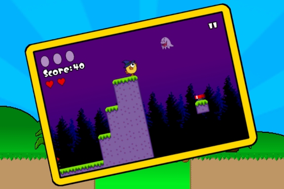 Happy Chick - Platform Game screenshots