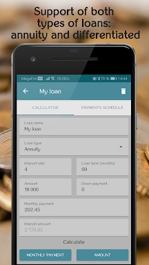 Loan Calculator screenshots