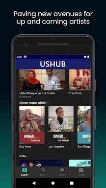 USHUB TV screenshots