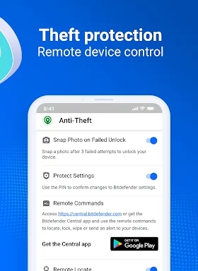 Bitdefender Mobile Security screenshots