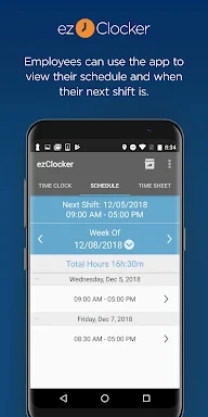 ezClocker: Employee Time Track screenshots