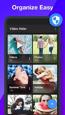 Video Hider - Photo Vault, Vid screenshots