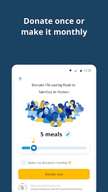 ShareTheMeal: Charity Donat‪e screenshots