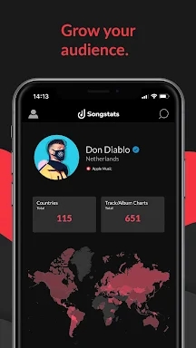 Songstats: Music Analytics screenshots