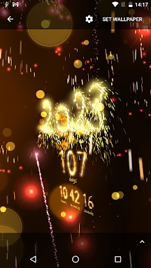 New Year countdown screenshots