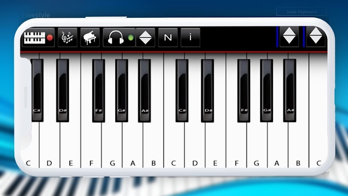 Real Piano Learning Keyboard screenshots