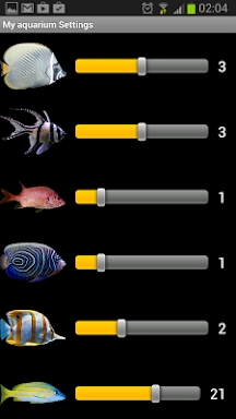 The real aquarium - LWP screenshots