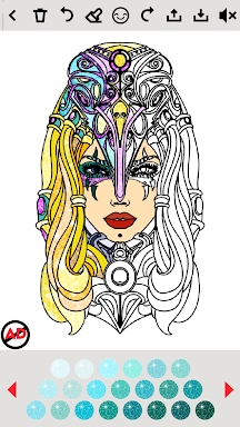 Coloring for adults offline screenshots