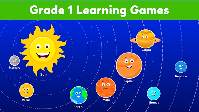 1st Grade Kids Learning Games screenshots