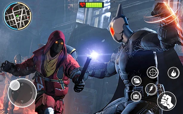 Flying Bat Superhero Man Games screenshots