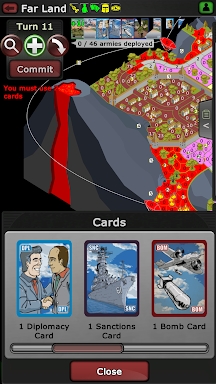 Warzone - turn based strategy screenshots