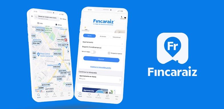FincaRaiz - real estate screenshots