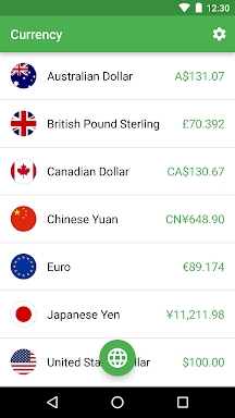 Currency screenshots