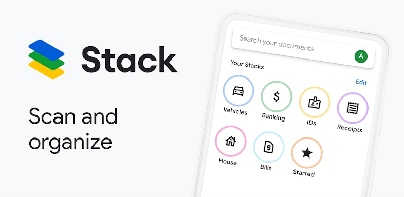 Stack: PDF Scanner by Google A screenshots