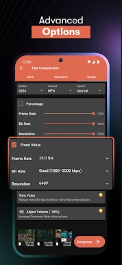 Video Compressor - Reduce Size screenshots