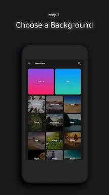 NEONY - neon sign text on pic screenshots