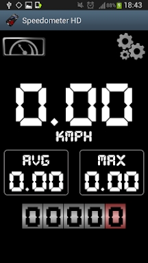 HD Speedometer GPS screenshots