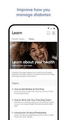 One Drop: Better Health Today screenshots