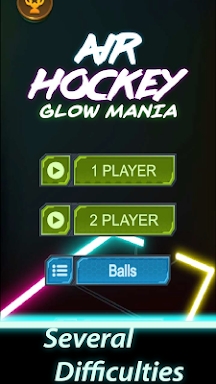 Air Hockey Glow Mania - Fingers Challenge 1v1 screenshots