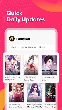 TapRead - Novels & Comics screenshots